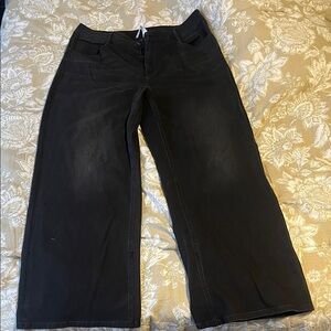 HALARA Black Wide Leg Jeans